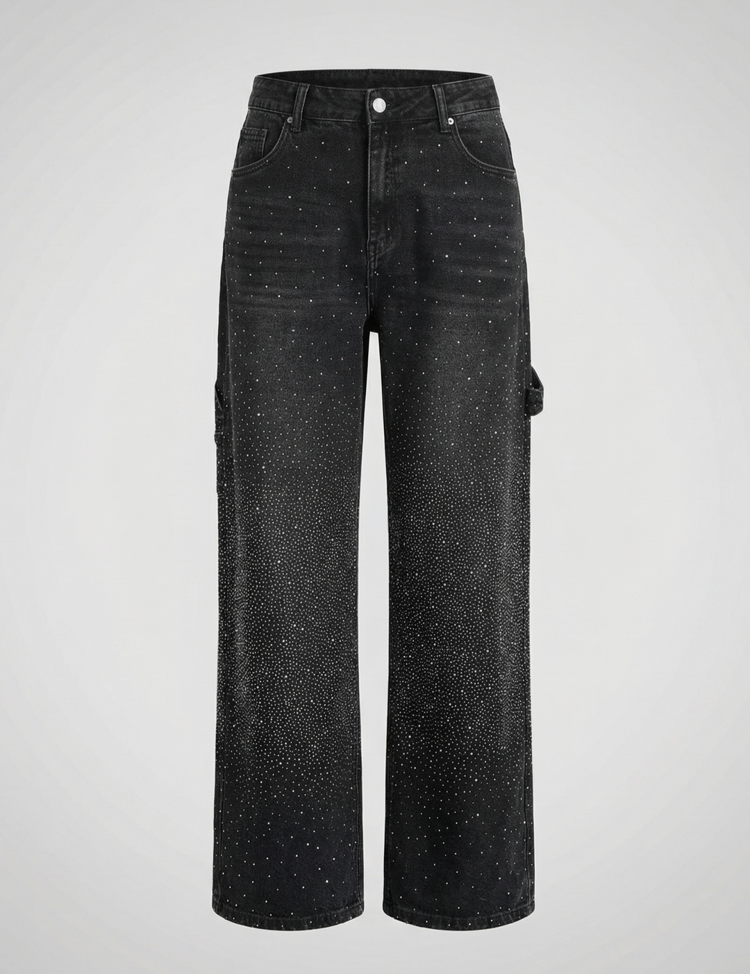 Sparkling Diamond Jeans Women