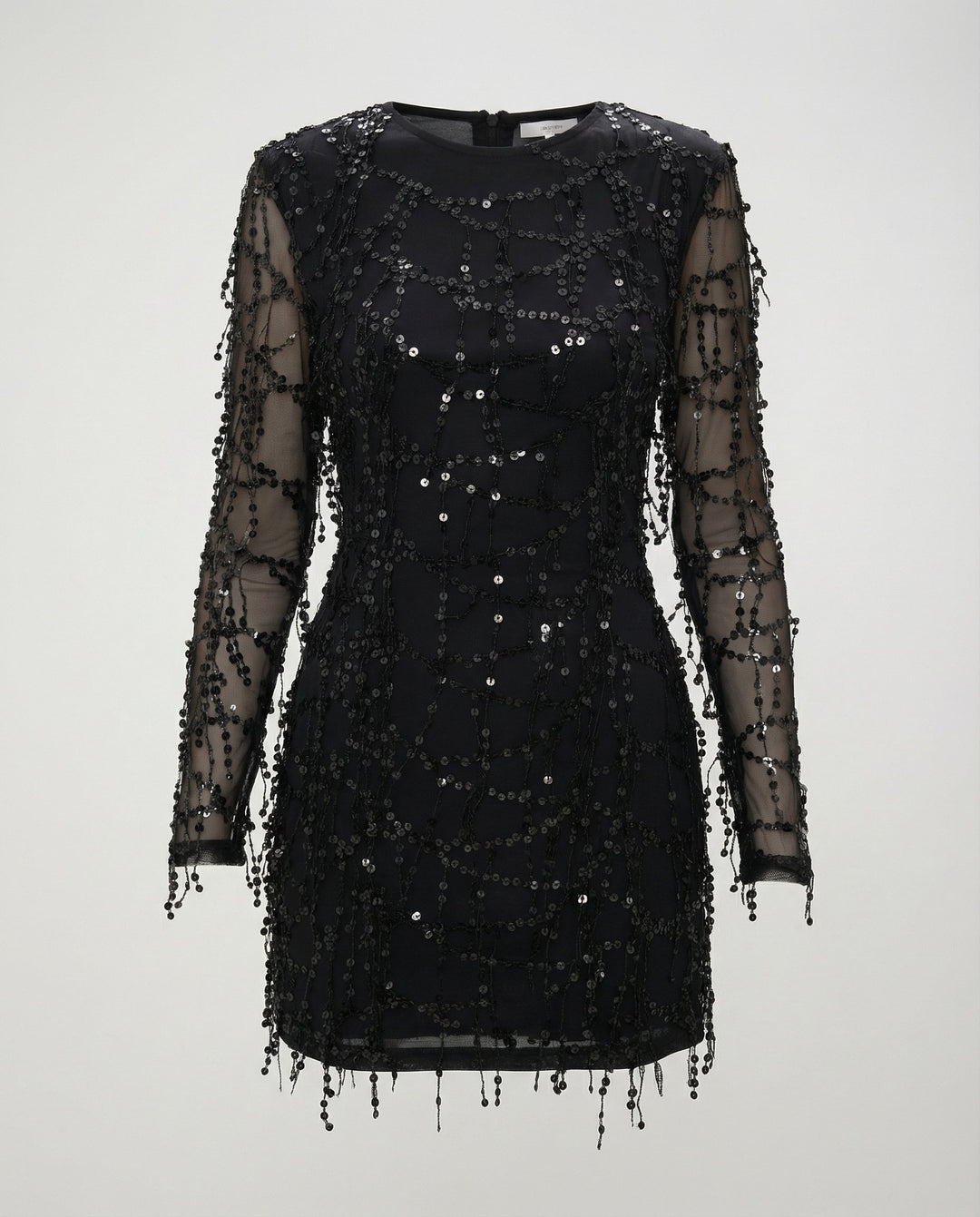 Elegant Fringe Sequin Dress Women