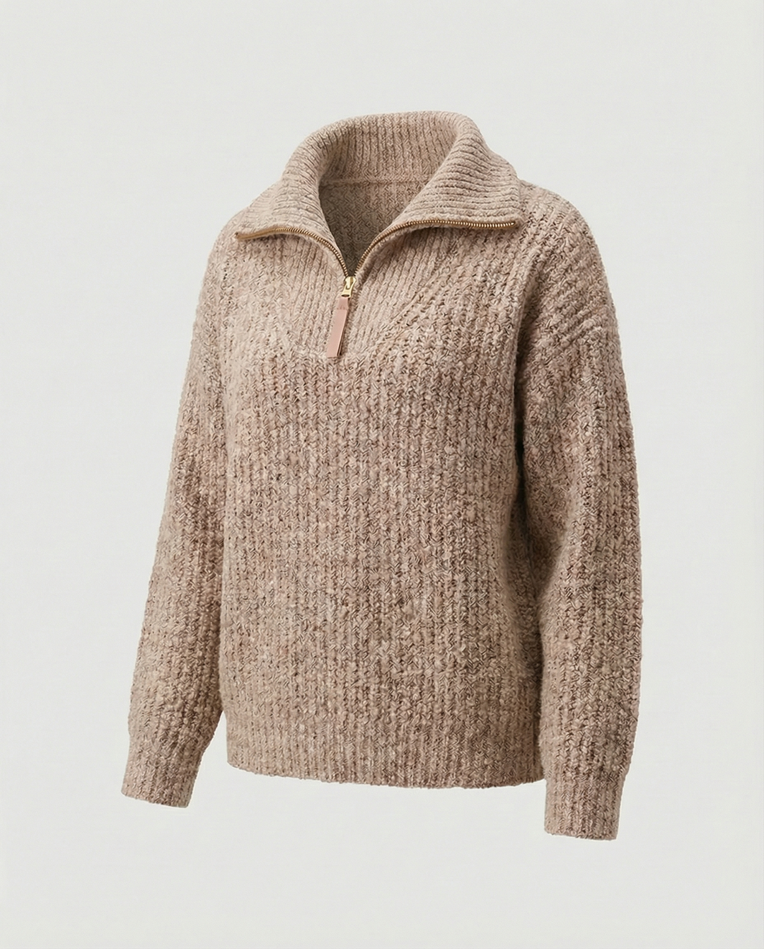 Ladies Zipper Sweater