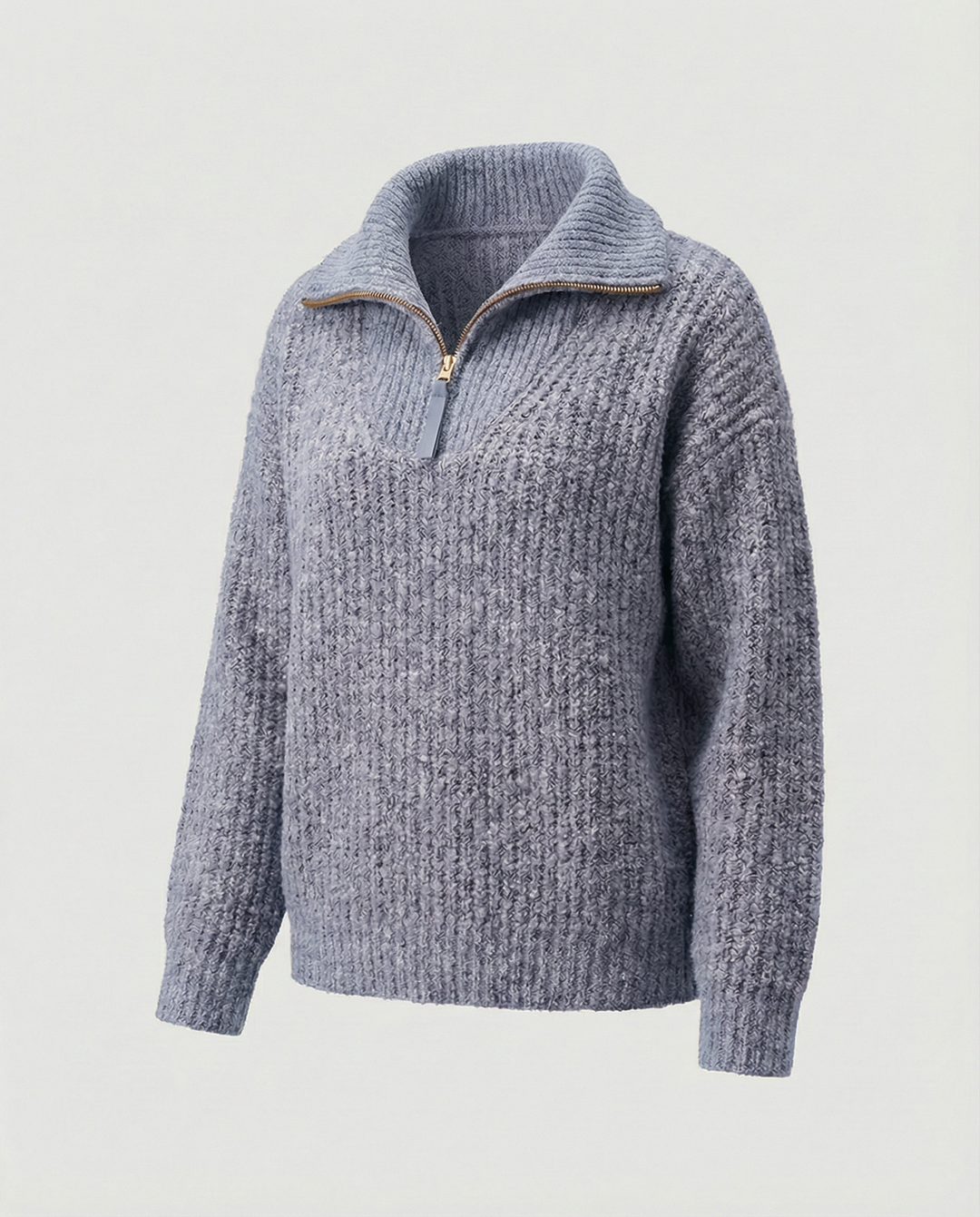 Ladies Zipper Sweater