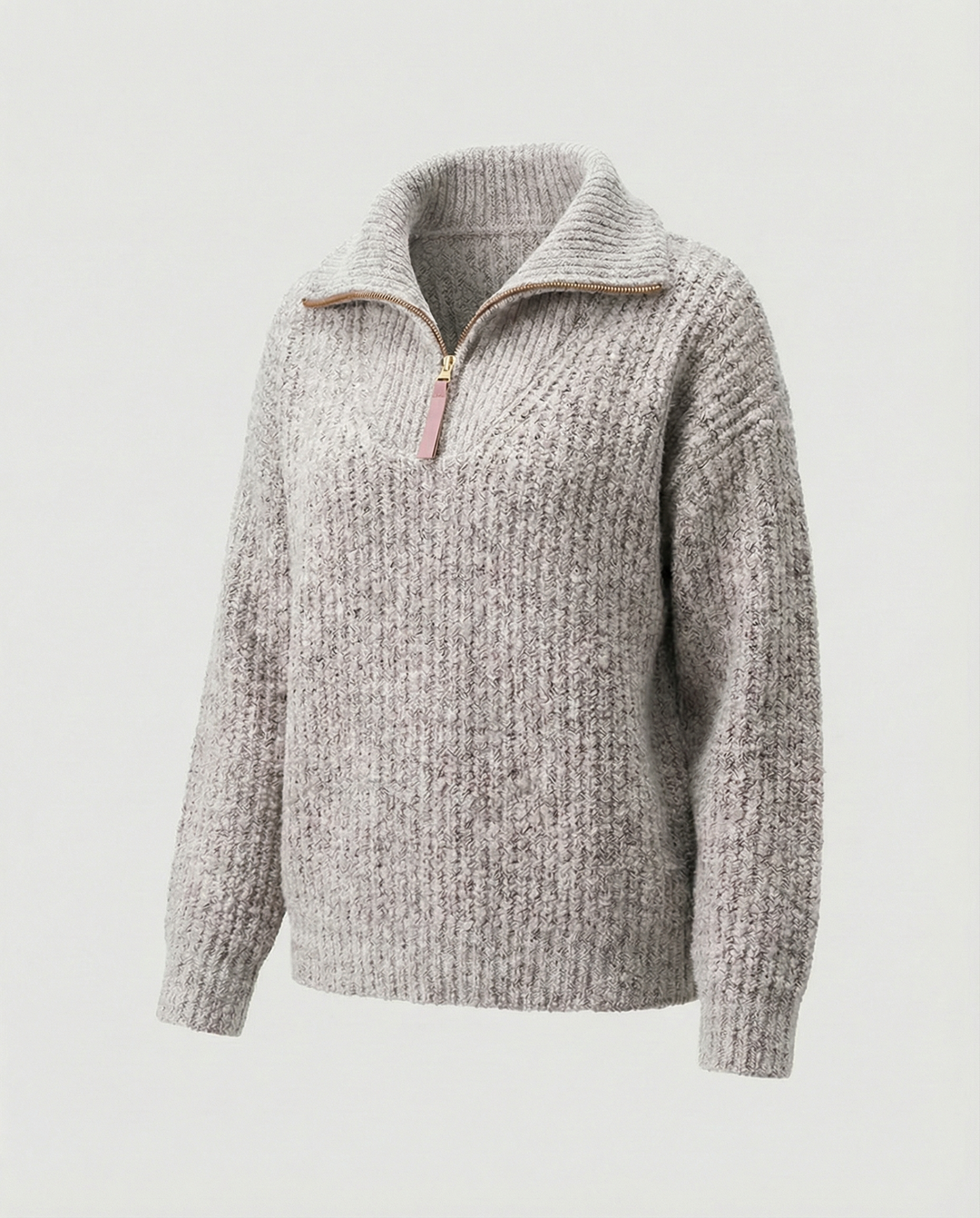 Ladies Zipper Sweater