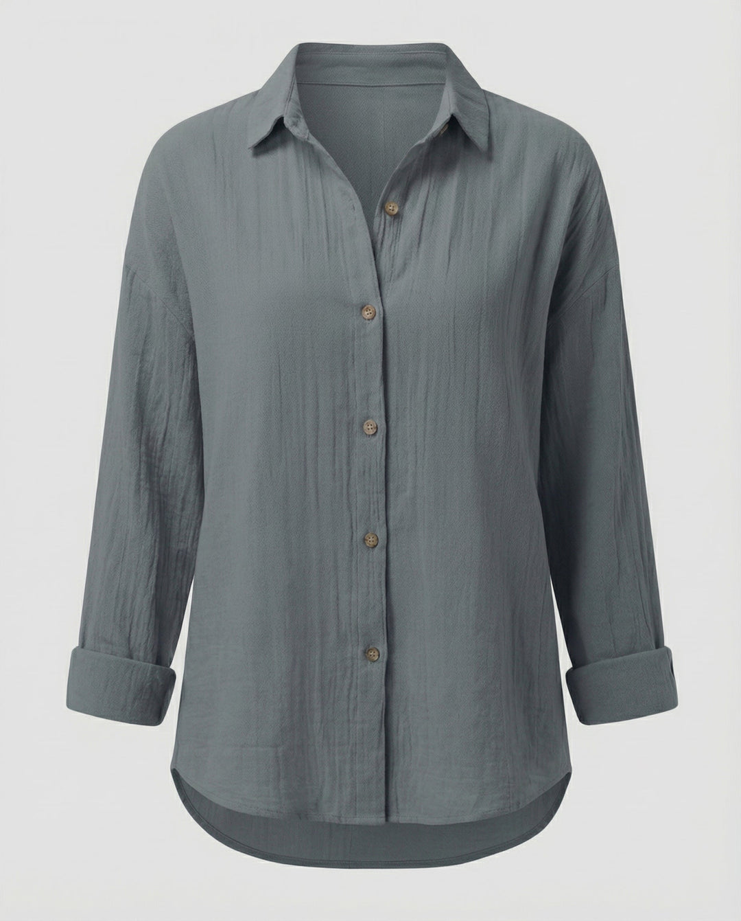 Elegant Ruffle Women's Shirt