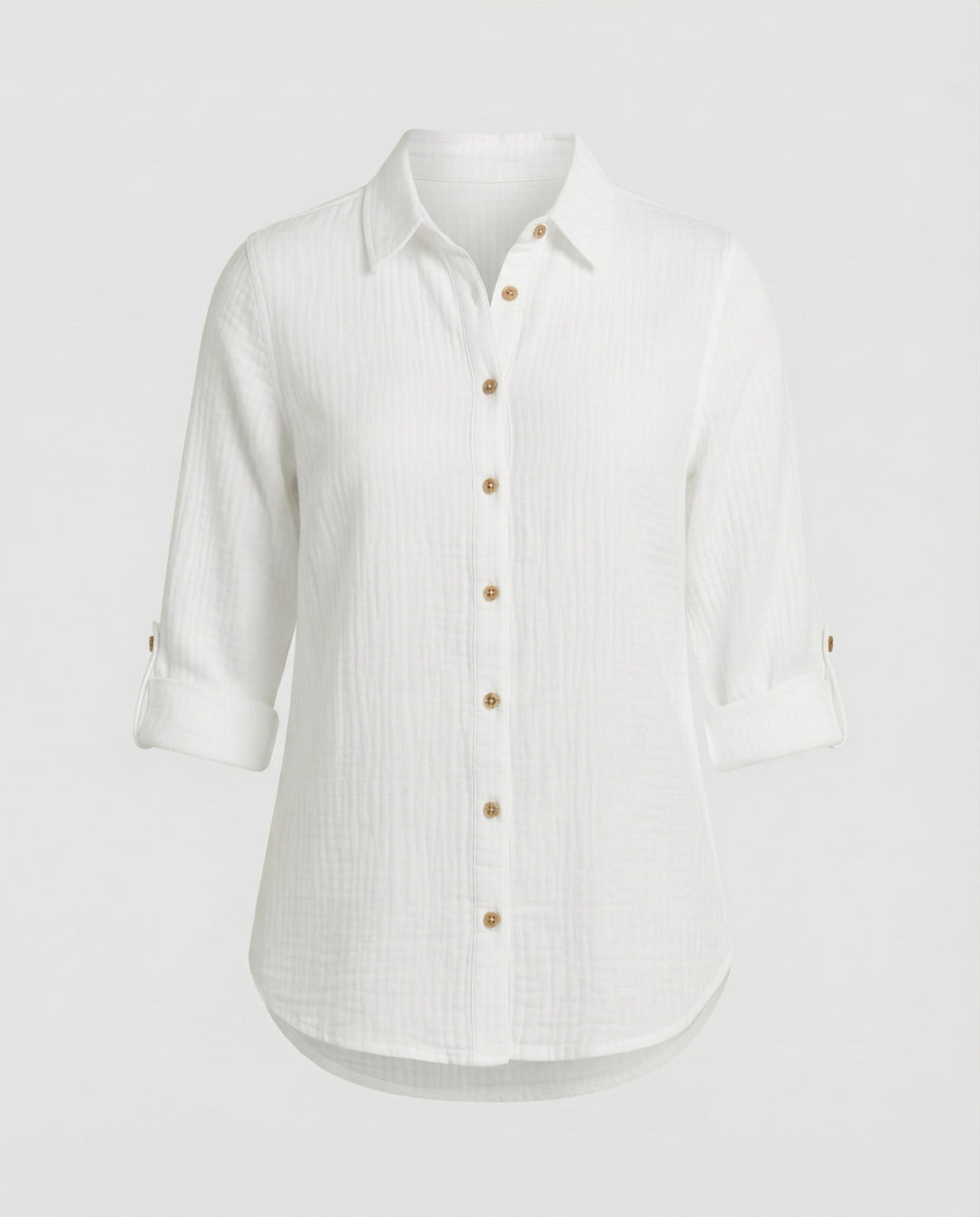 Elegant Ruffle Women's Shirt