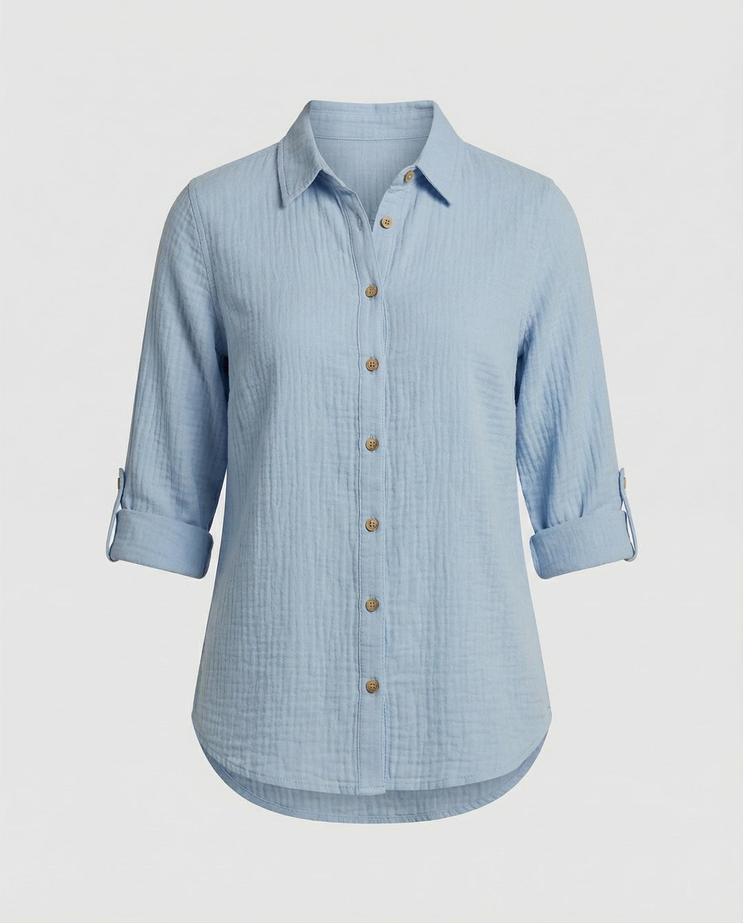 Elegant Ruffle Women's Shirt