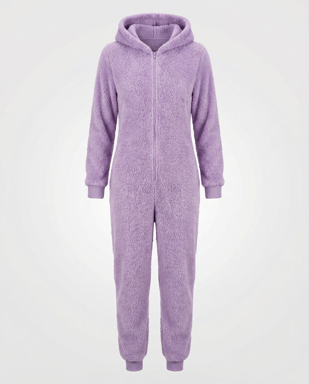 Women Teddy Fleece Overall Hood