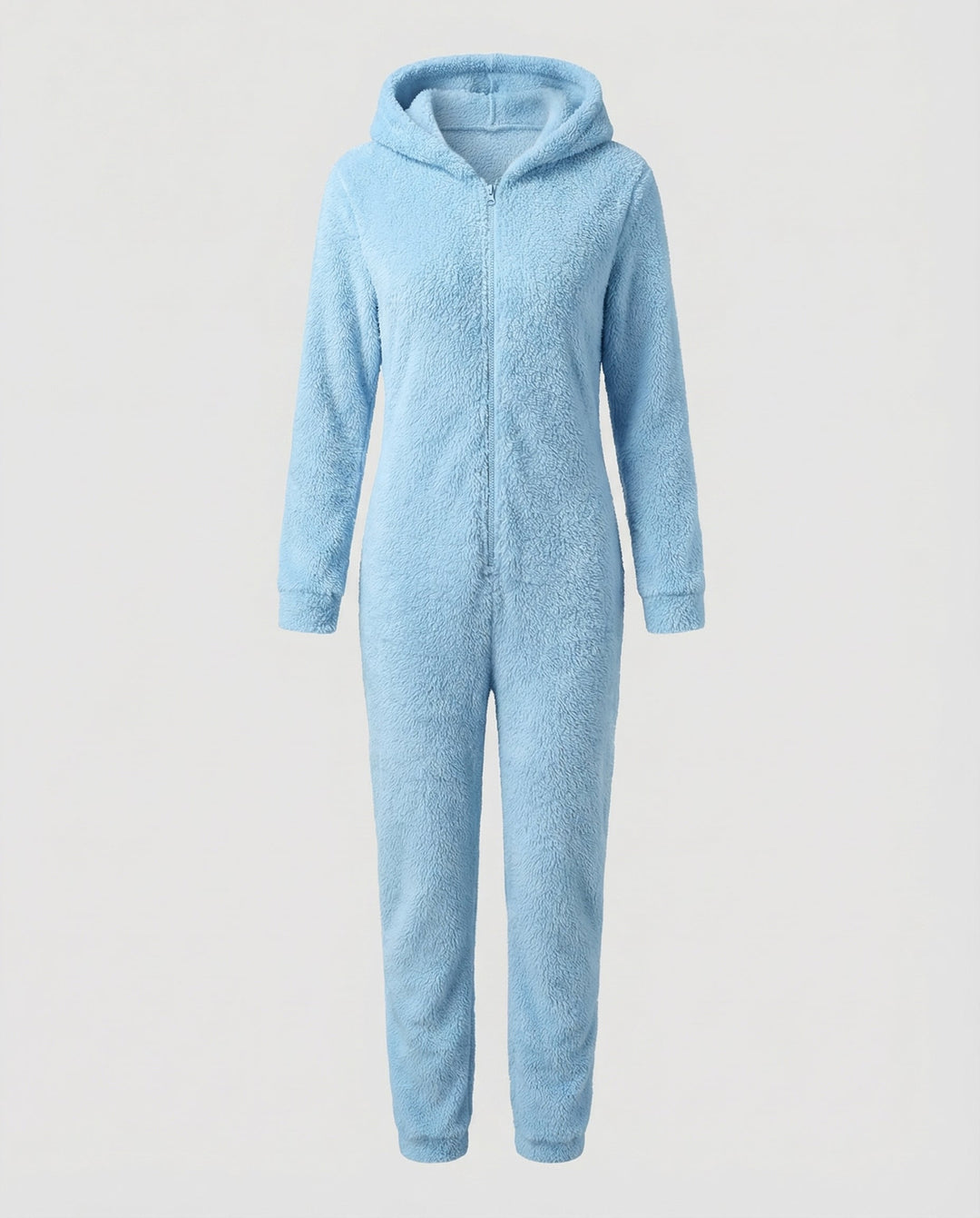 Women Teddy Fleece Overall Hood