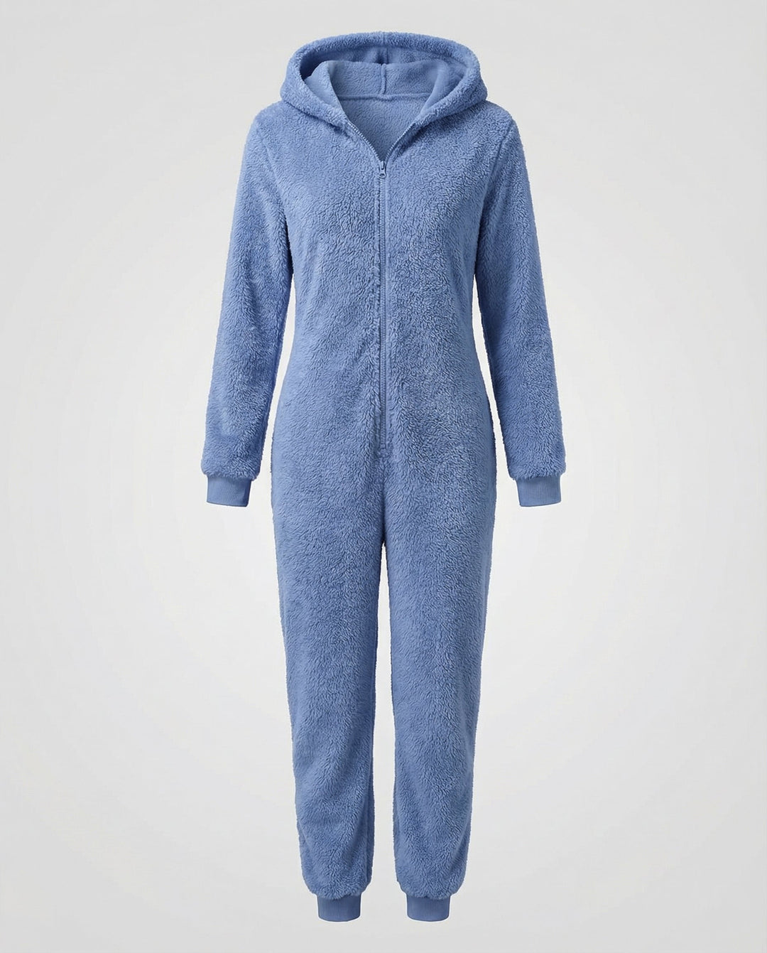 Women Teddy Fleece Overall Hood