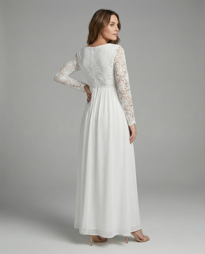 Elegant Maternity Evening Dress