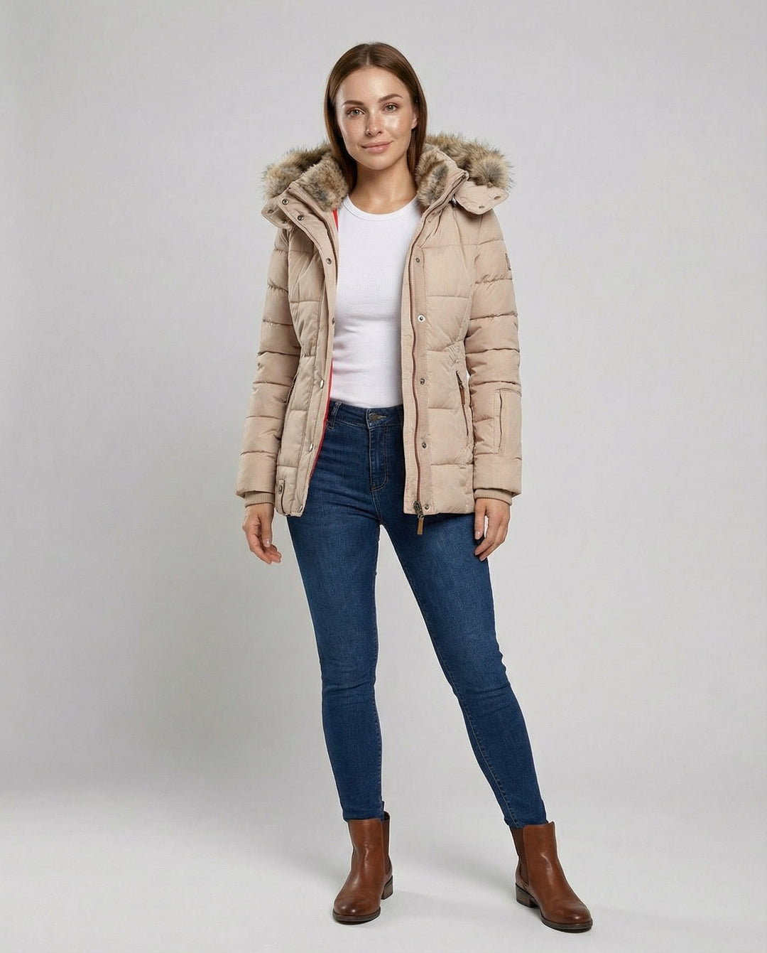 Warm Padded Winter Jacket Women