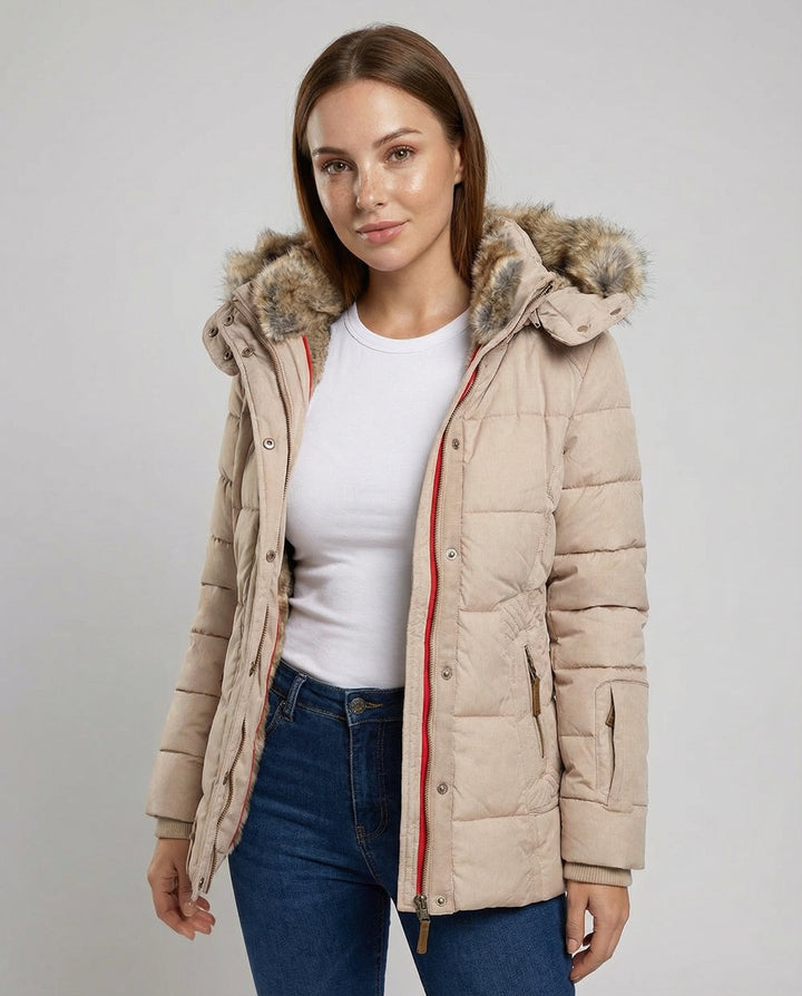 Warm Padded Winter Jacket Women