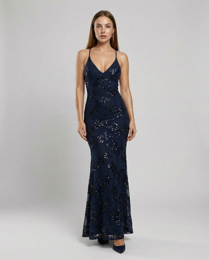 Glitter Elegant Gala Dress Women