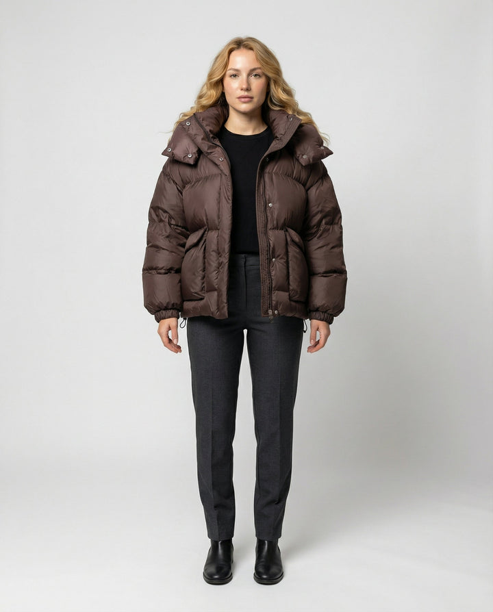Ladies Quilted Winter Jacket
