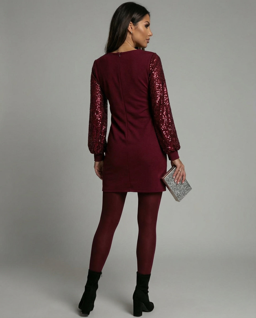 Casual glitter dress women