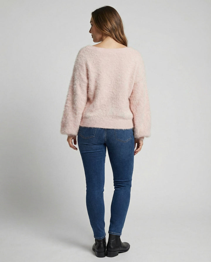 Women's Mohair-Oversized Sweater