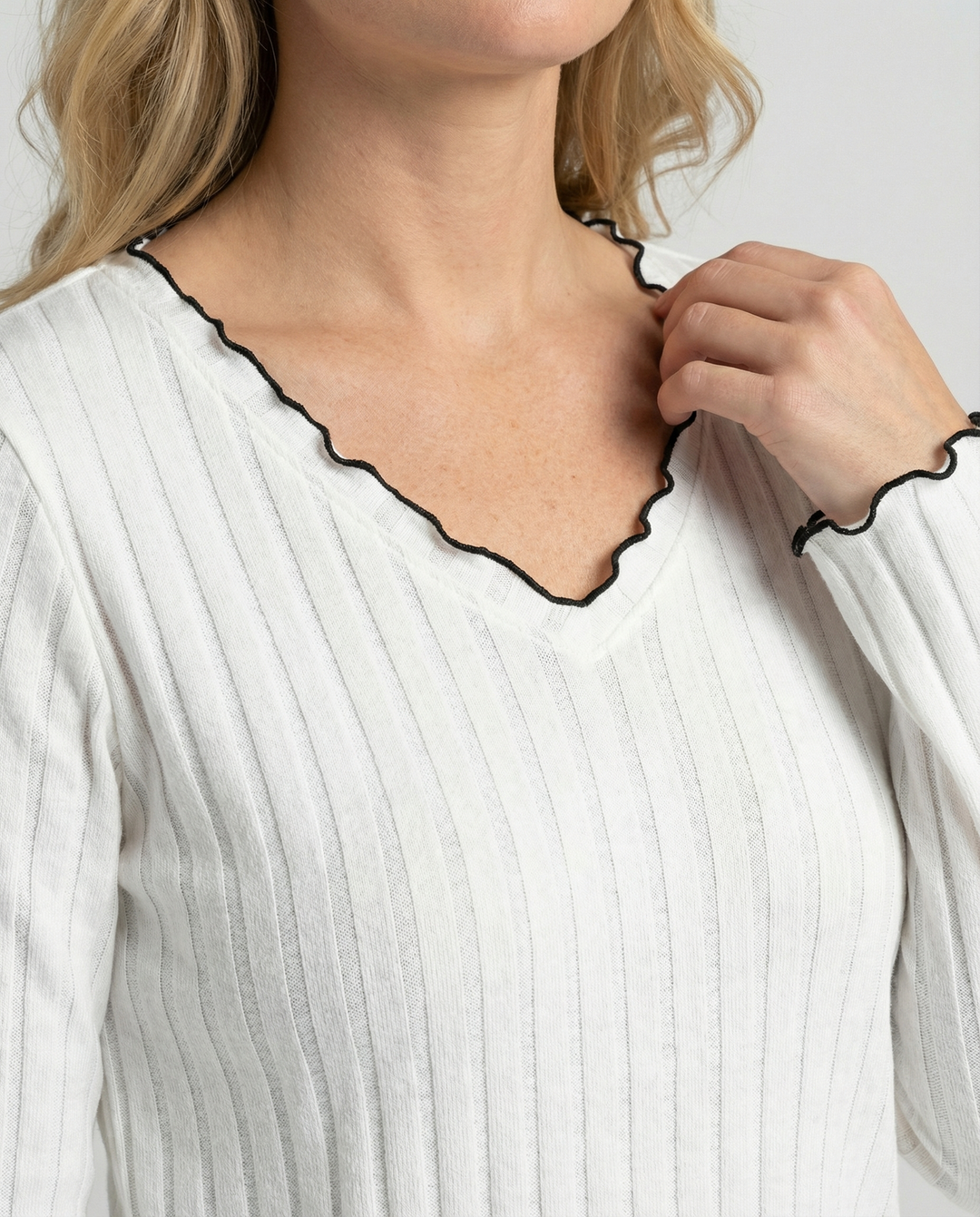 Women's Pajama Set Ruffles