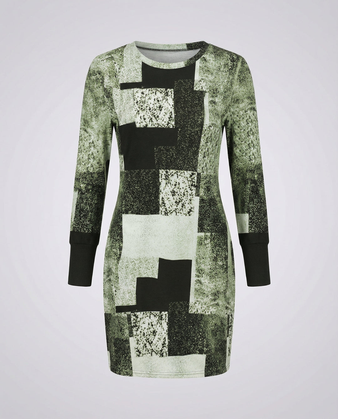 Women's Knit Dress Geometric