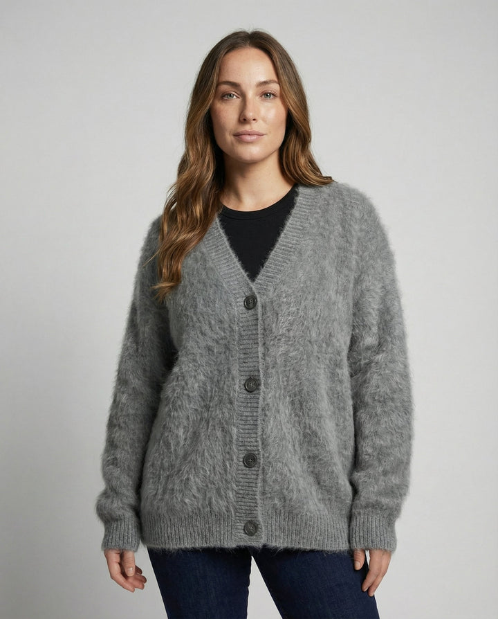 Cozy Mohair Cardigan Women