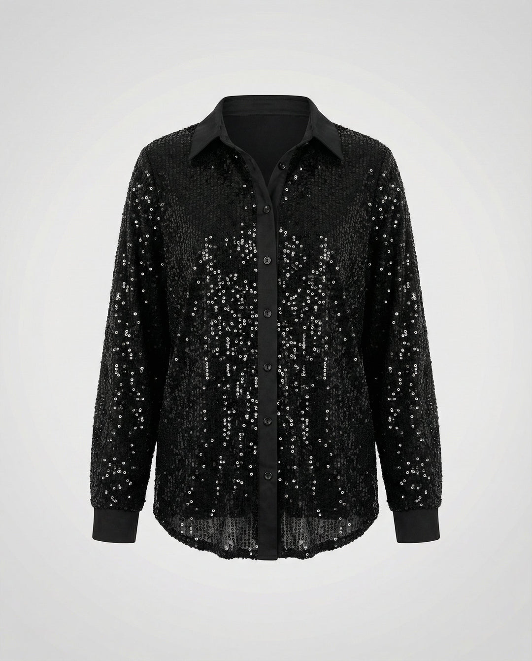 Shimmering women's sequin blouse