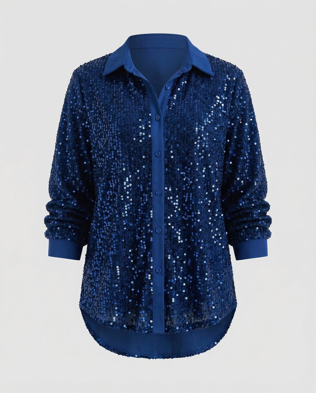 Shimmering women's sequin blouse