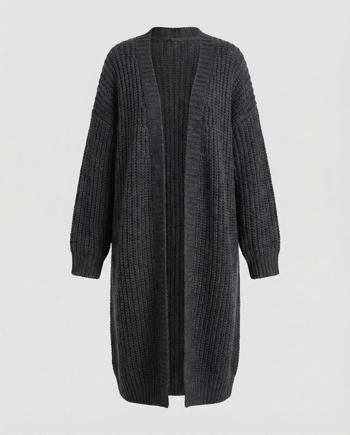 Oversized Knit Coat Women