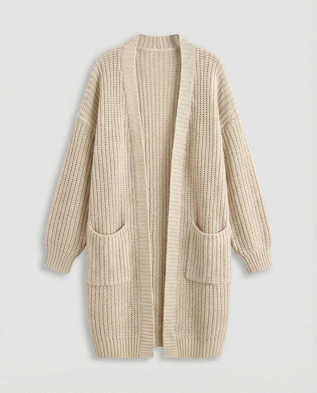 Oversized Knit Coat Women