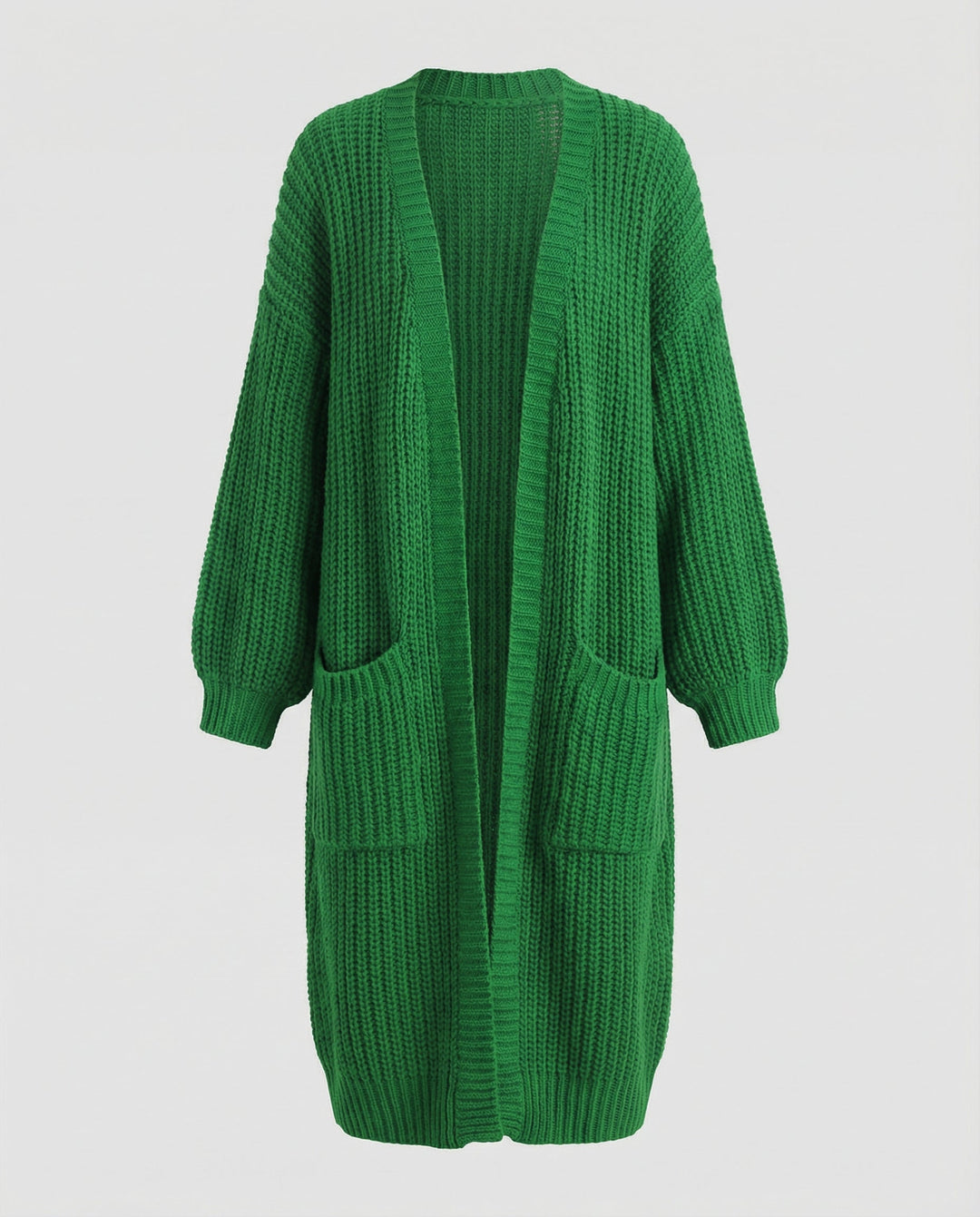 Oversized Knit Coat Women