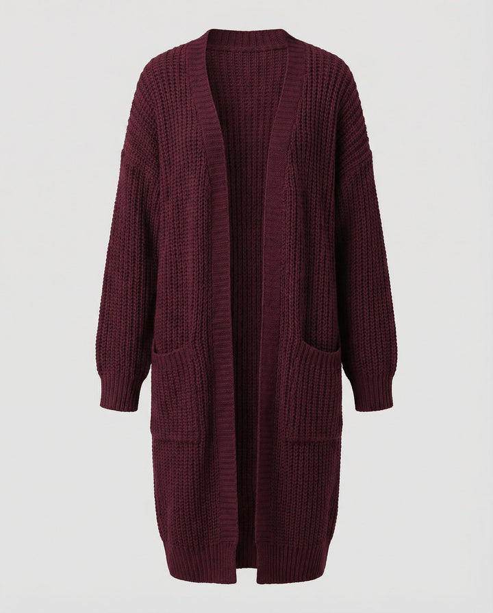 Oversized Knit Coat Women
