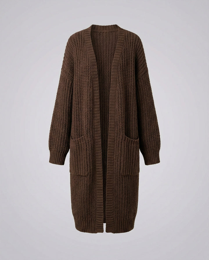 Oversized Knit Coat Women