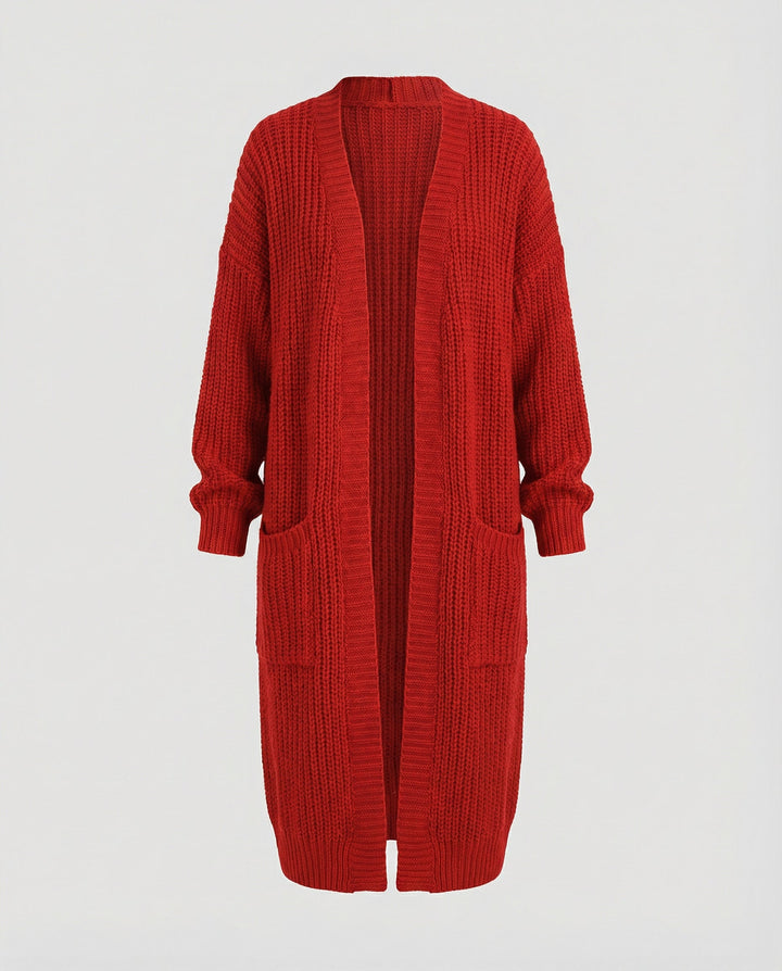 Oversized Knit Coat Women