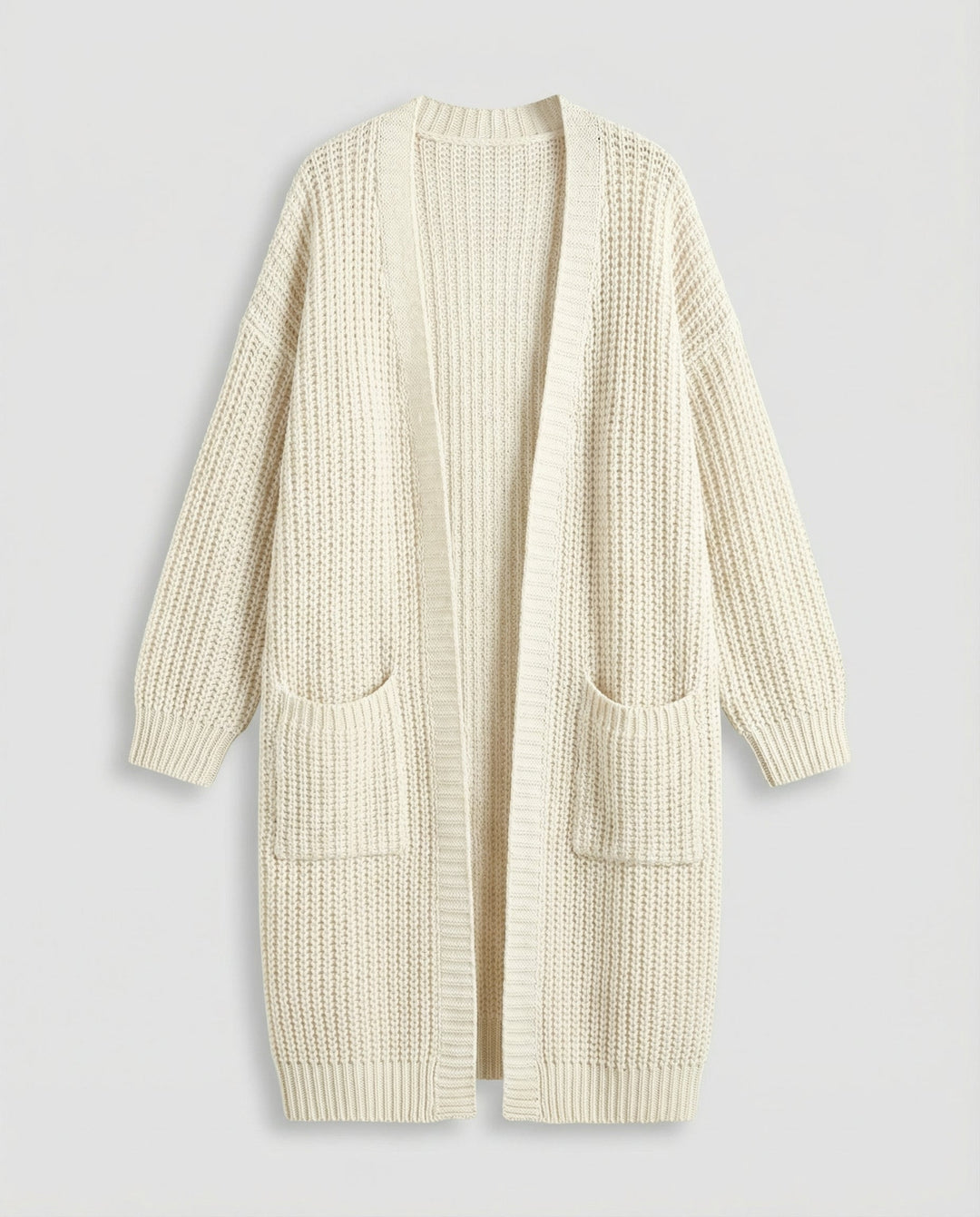 Oversized Knit Coat Women