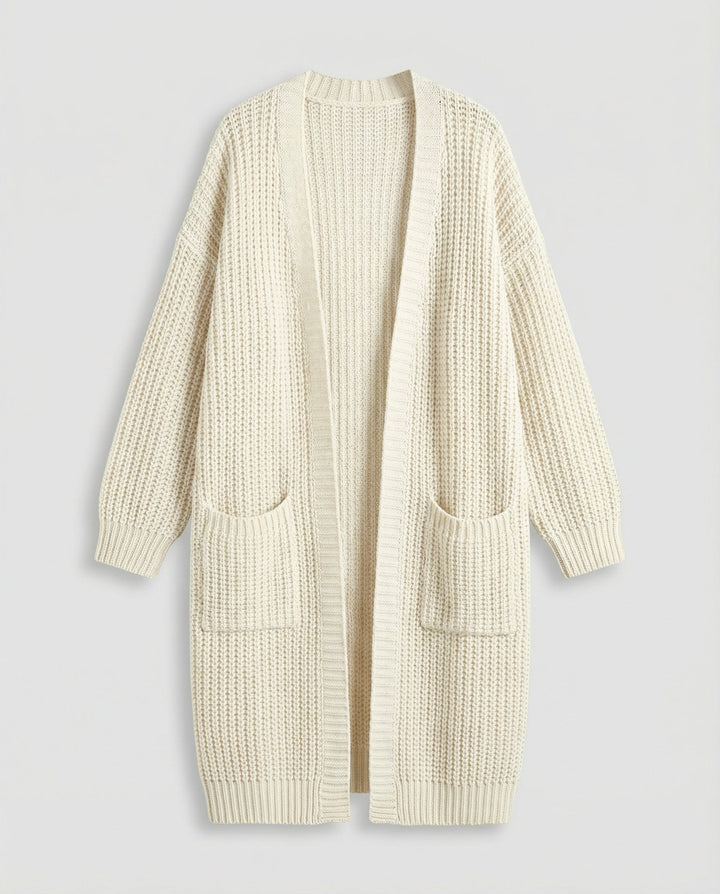 Oversized Knit Coat Women