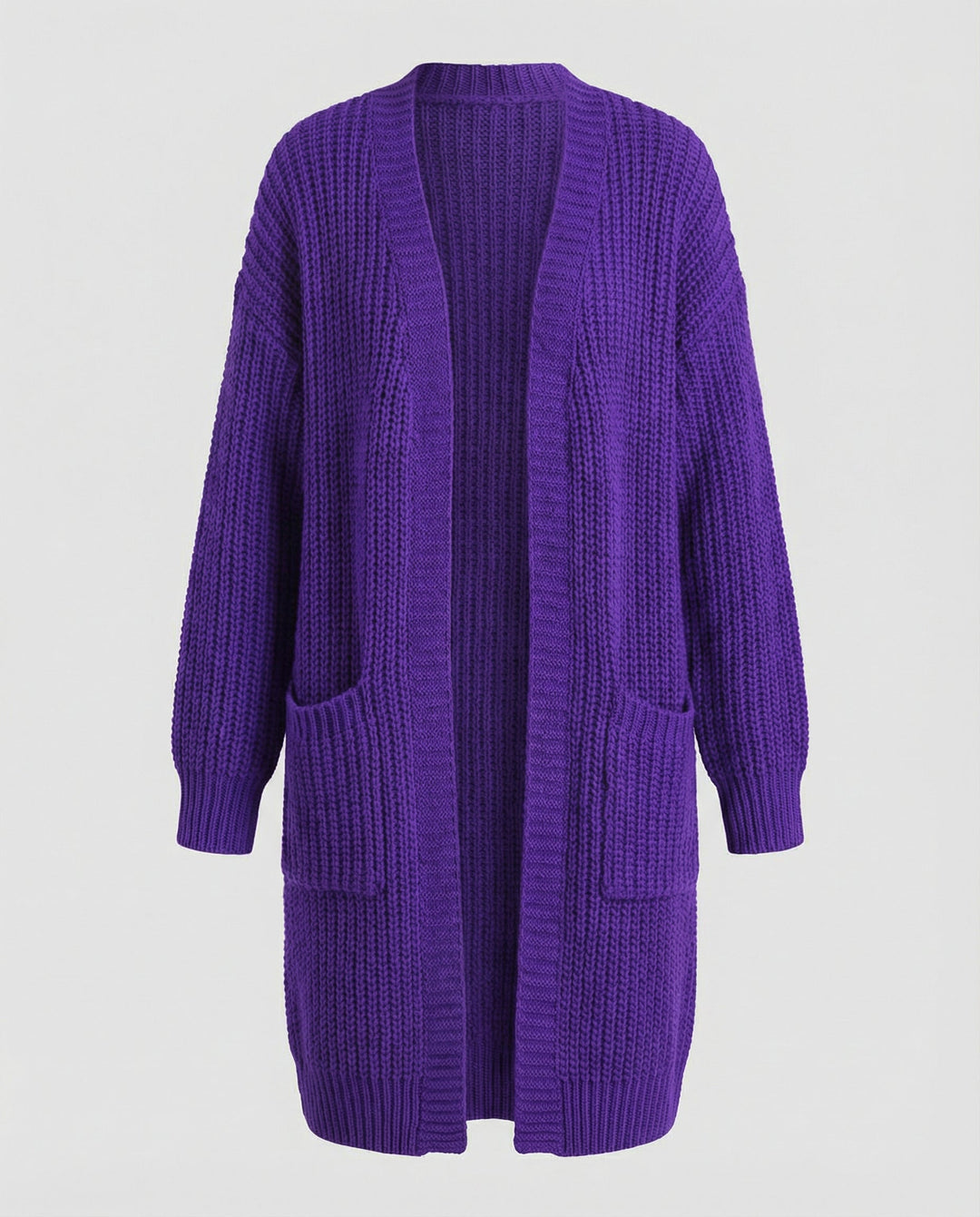 Oversized Knit Coat Women