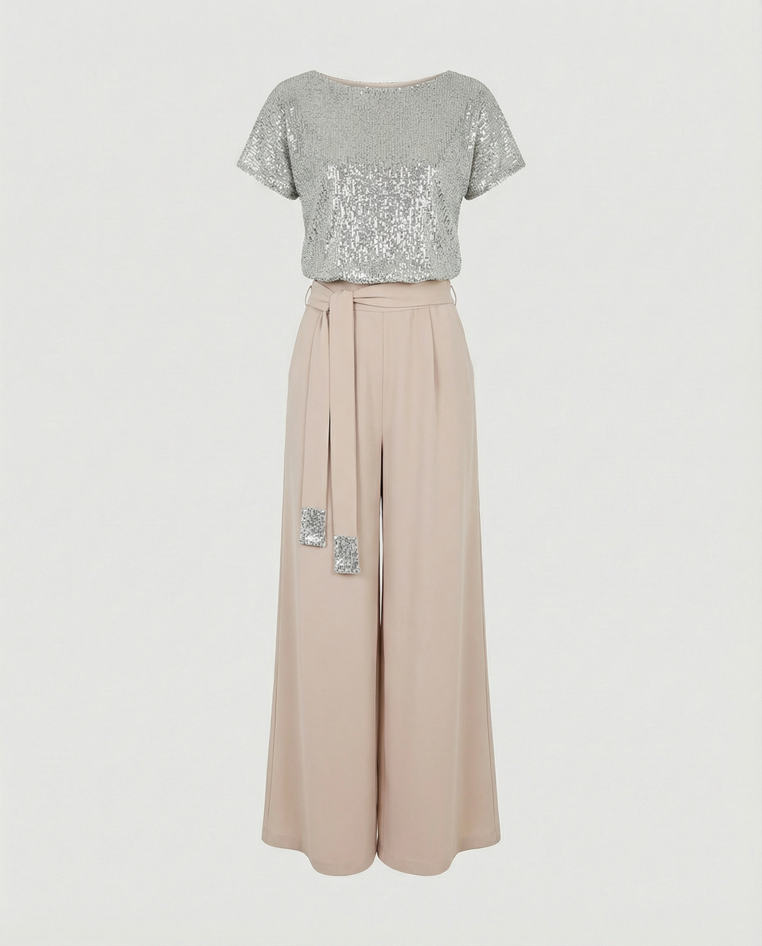 Glitter Jumpsuit Women Elegant