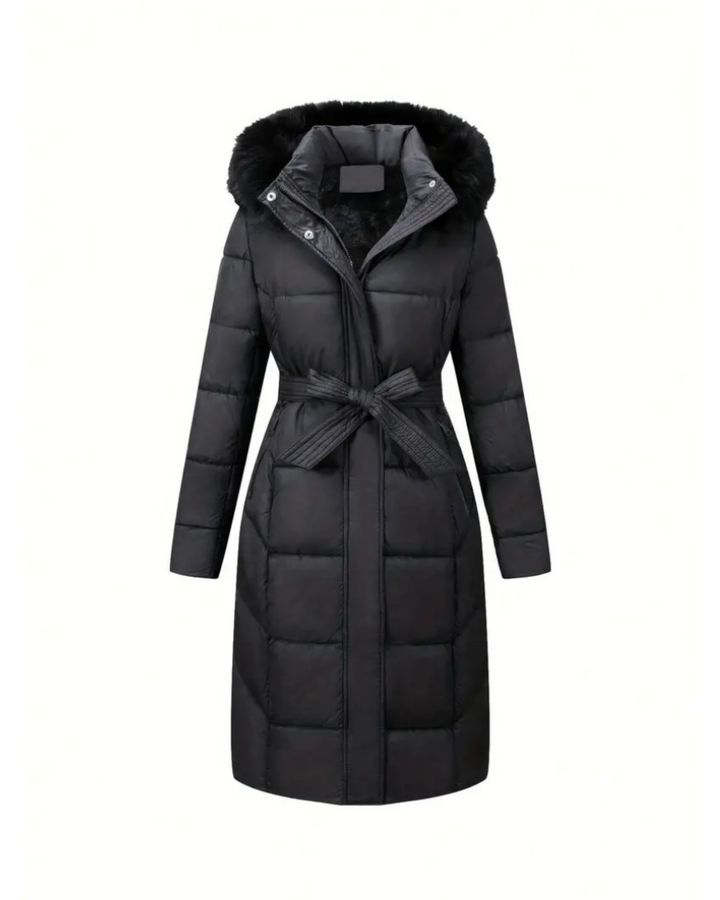 Women's winter jacket with hood