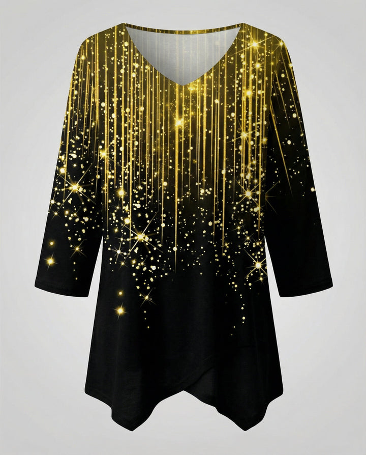 Elegant Women's V-Neck Top