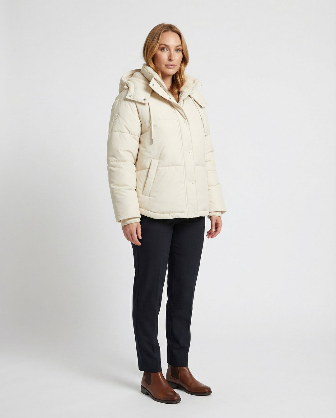 Warm Women's Winter Jacket Padded