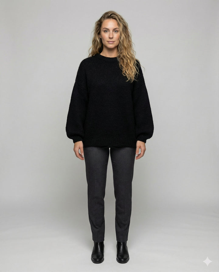 Fluffy Oversized Sweater Women