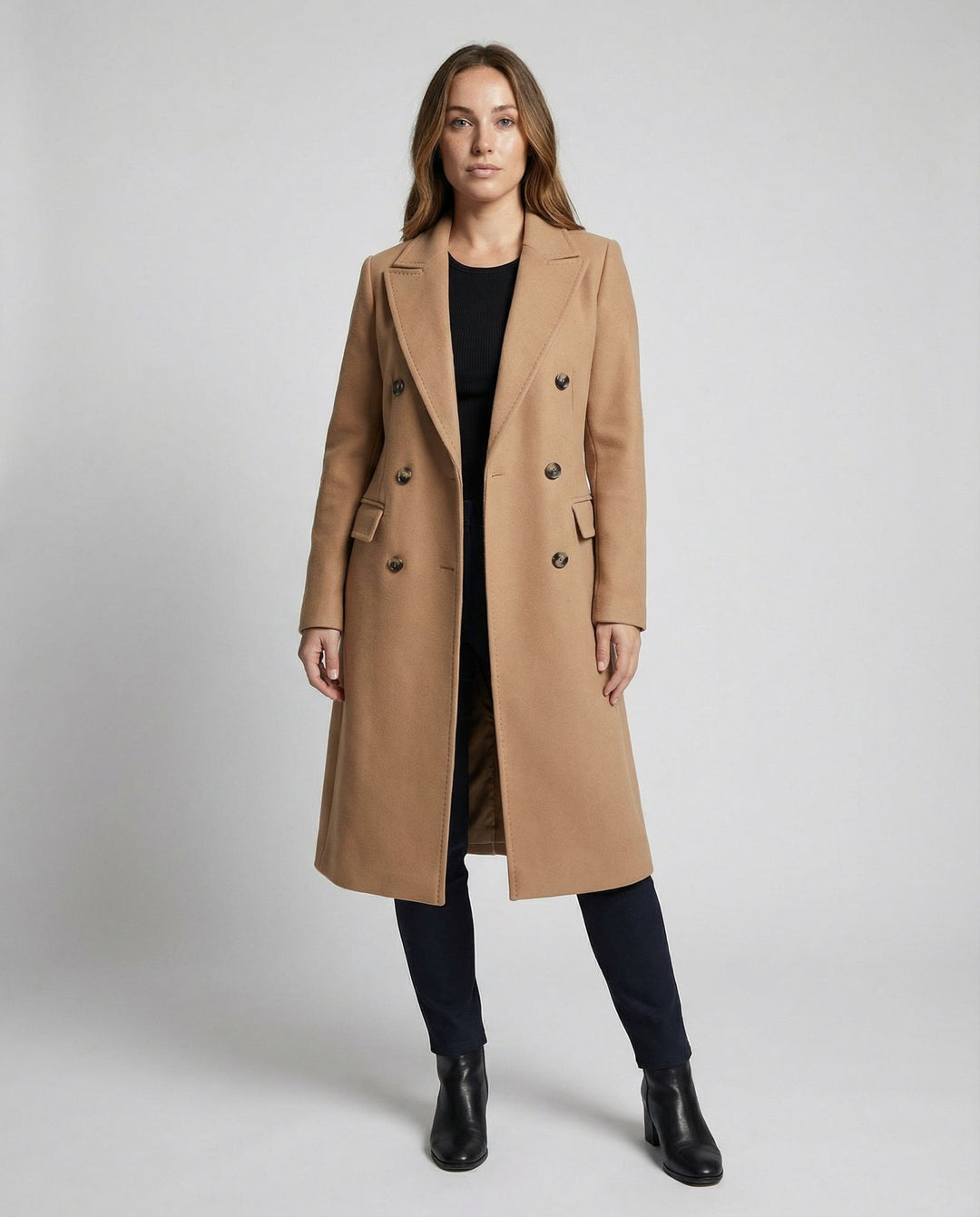 Elegant Long Winter Jacket Women