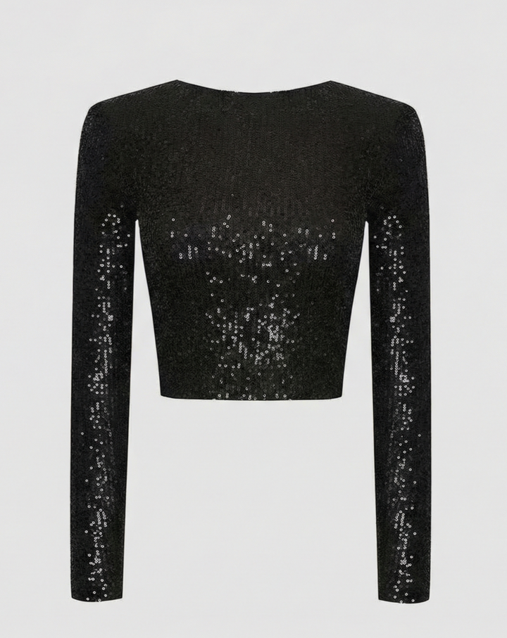 Glamorous women's cropped top