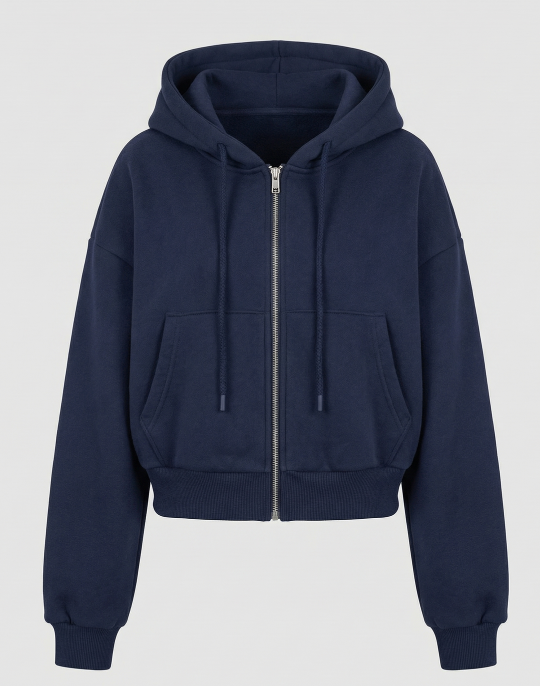 Oversize Sweatshirt Zipper