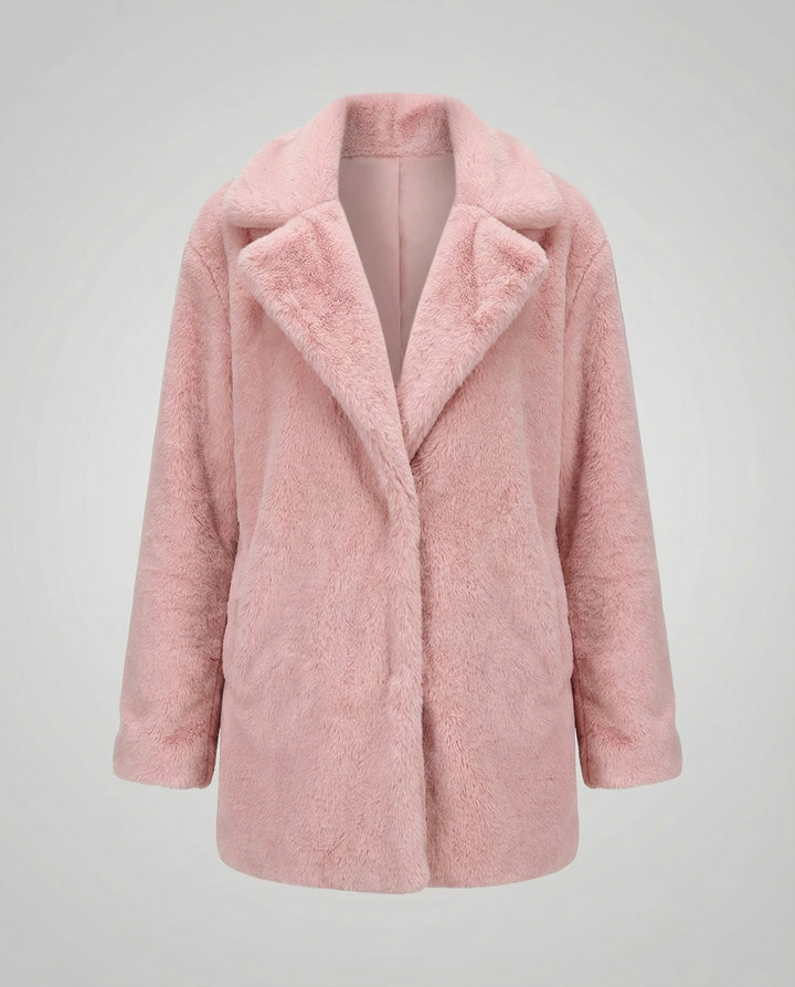 Faux Fur Winter Jacket Women