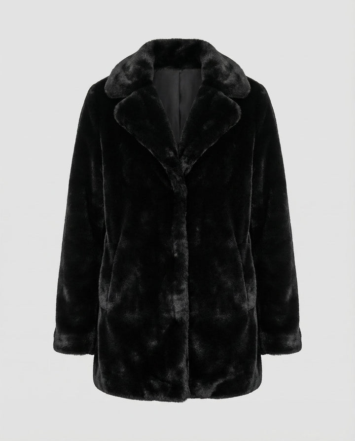 Faux Fur Winter Jacket Women