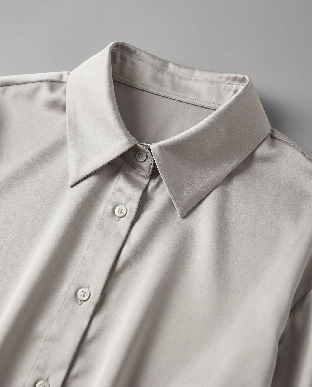 Elegant Silk Blouse Vintage Women