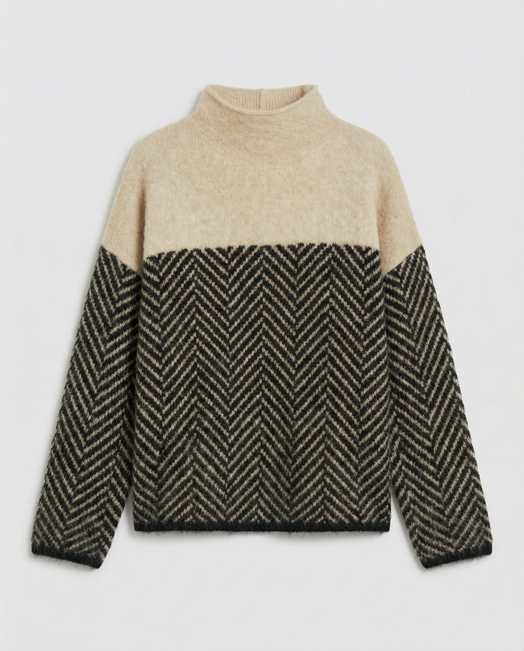Soft Cashmere Roll Neck Sweater