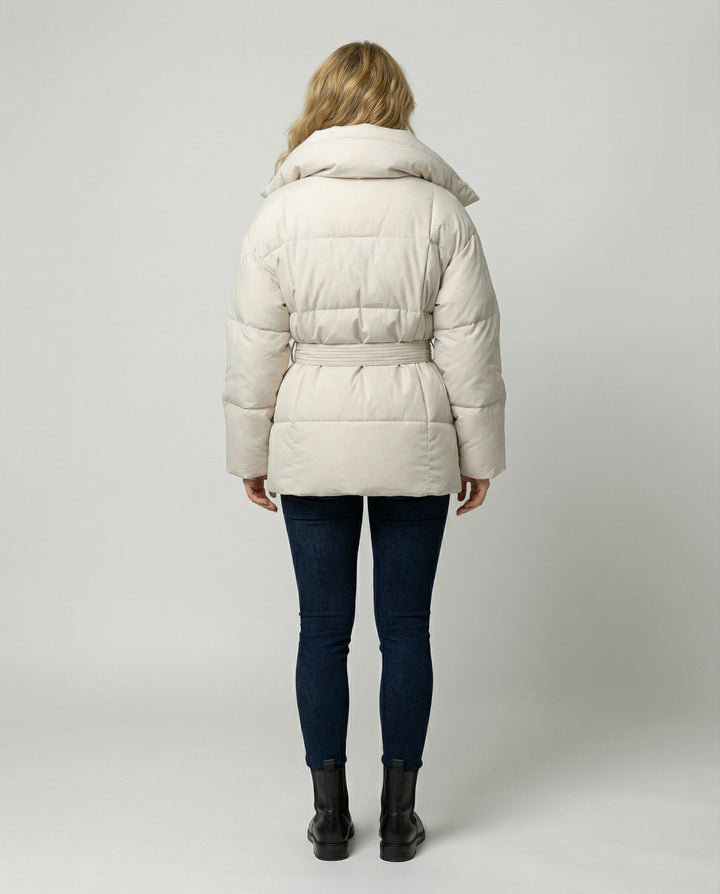 Fitted women's winter jacket