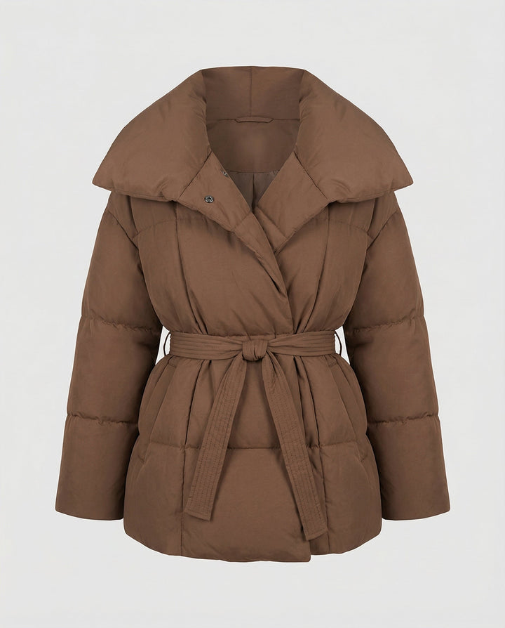 Fitted women's winter jacket