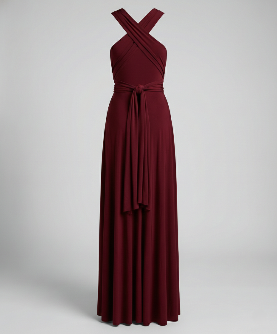 Versatile women's wrap dress