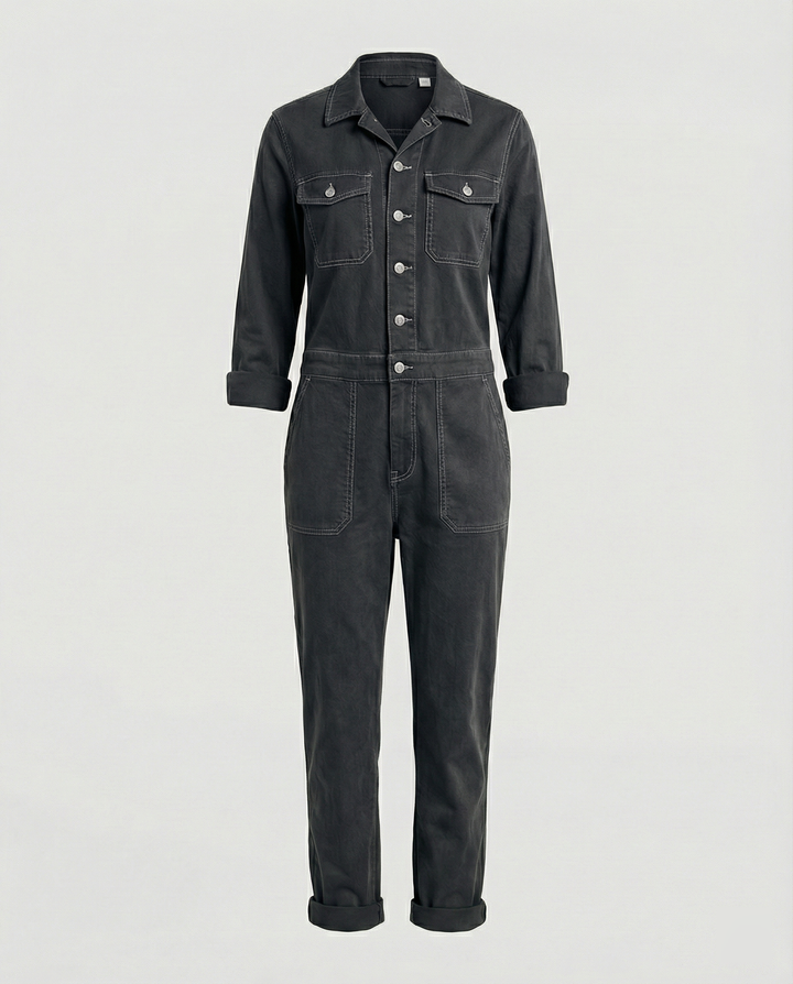 Casual Utility Jumpsuit Women