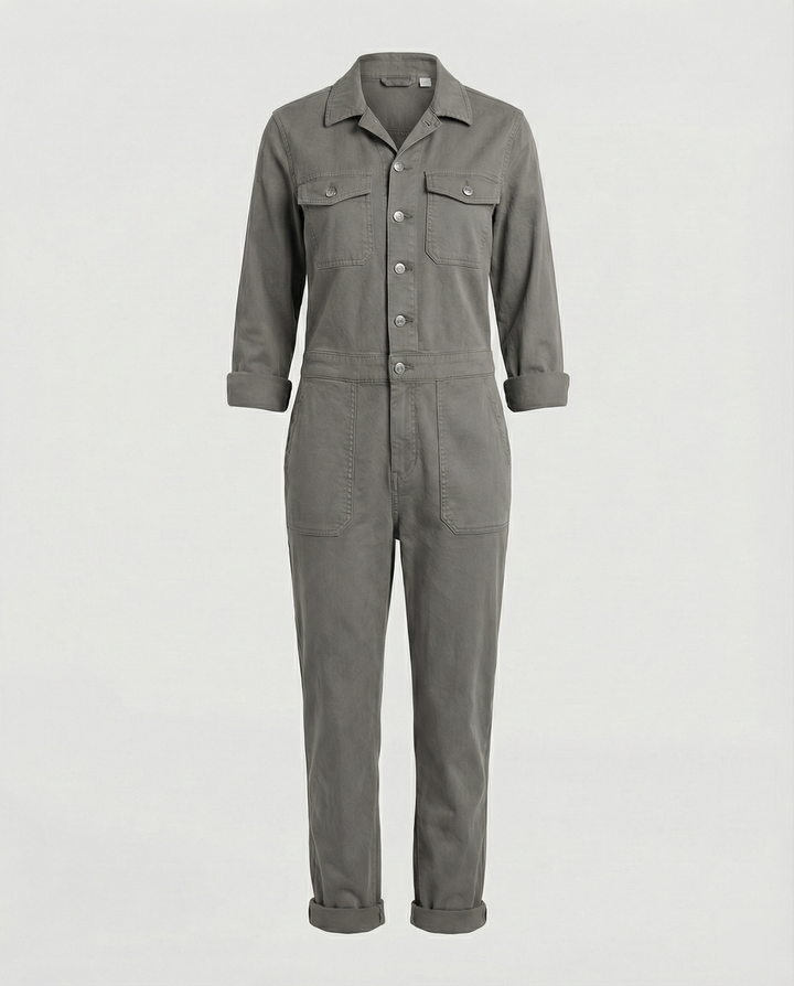 Casual Utility Jumpsuit Women